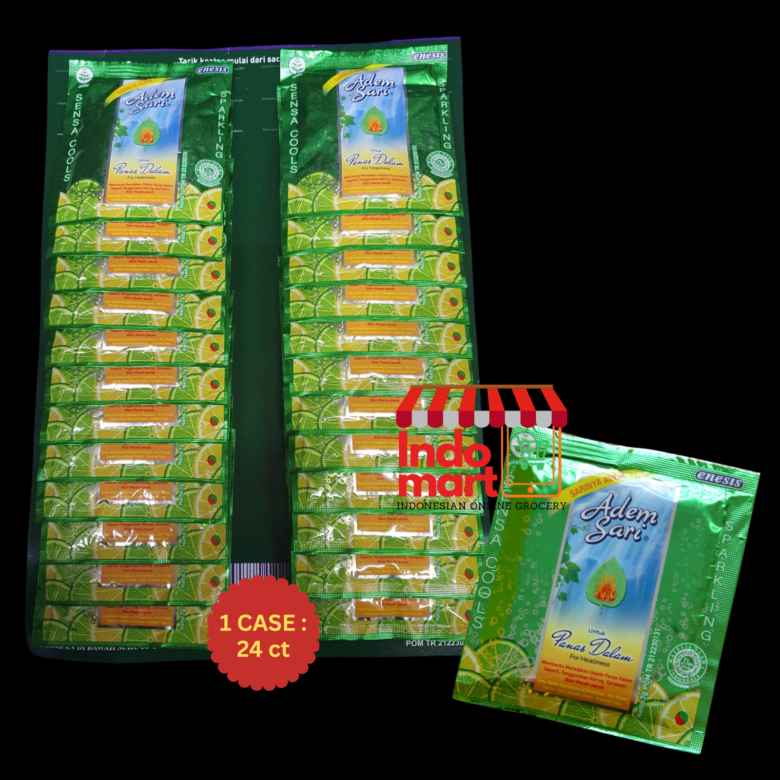 ADEM SARI - Citrusy Herbal Cooling Drink Powder
