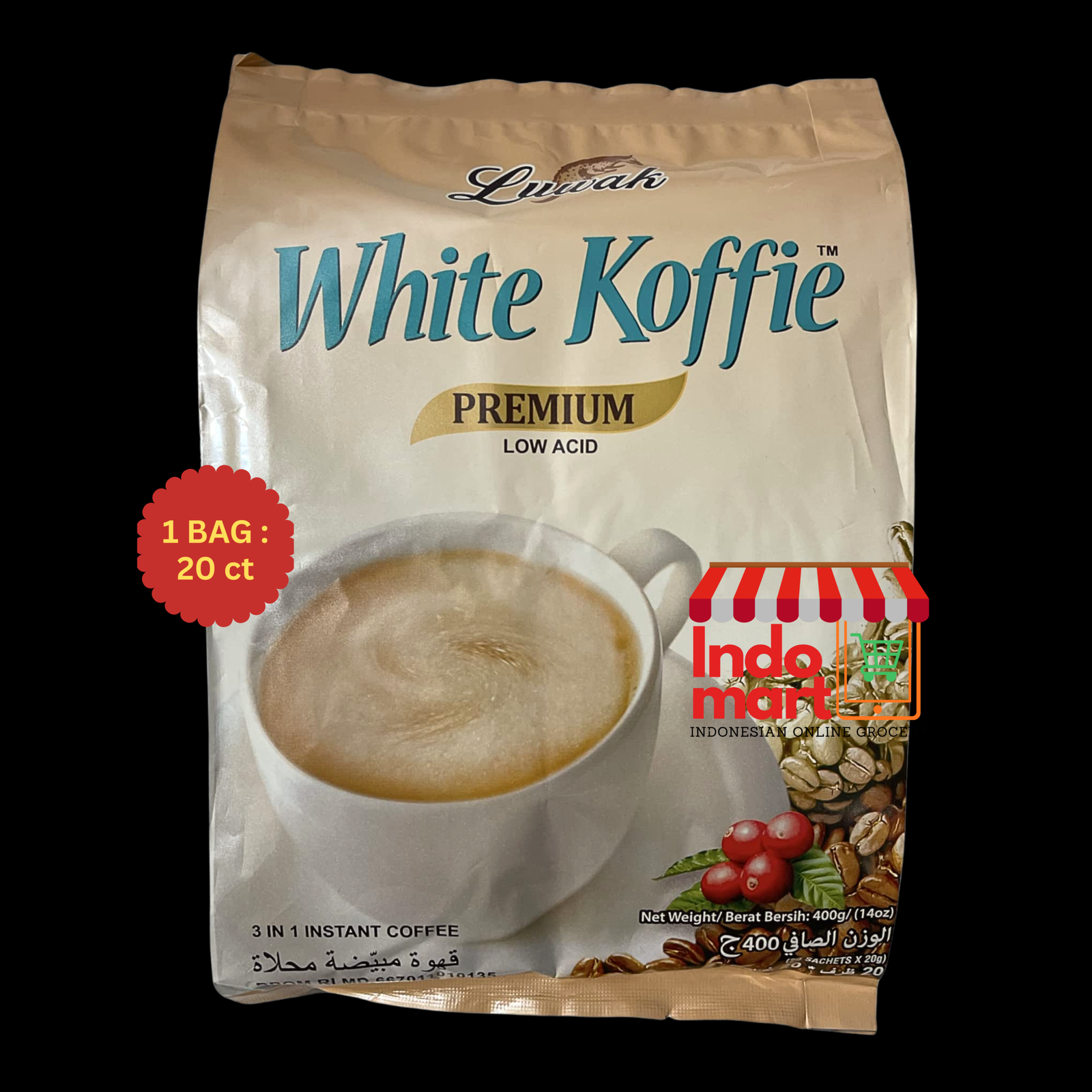 LUWAK WHITE KOFFIE Instant Coffee