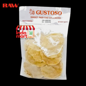 GUSTOSO Emping Manis / Sweet Padi Oats (RAW)