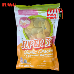 SUPER TITI Krupuk Bawang Warna / Garlic Crackers Color (RAW)