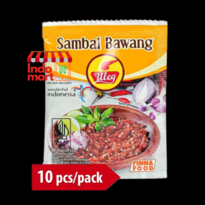 FINNA ULEG Sambal Bawang / Shallot Chili Sauce 18g (10ct Sachet/Pouch)