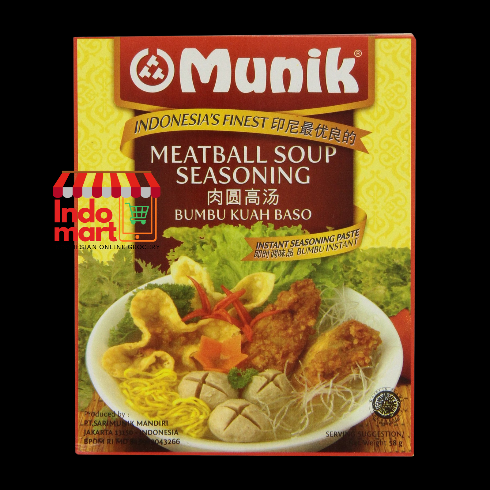 MUNIK Bumbu Bakso / Meatball Soup (Sauce Seasonings)
