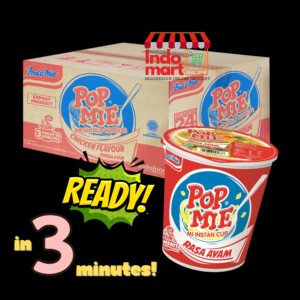 POPMIE Cup Noodles Chicken Flavors / Mi Cup Rasa Ayam Instant Noodles