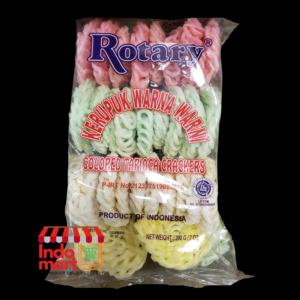 ROTARY Krupuk Tapioka Warna / Colored Tapioca Crackers 7oz