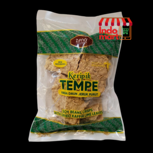 ZONA Kripik Tempe Daun Jeruk / Lime Leaf Soybean Crackers Crispy 7.05oz