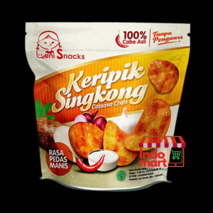 LENI Keripik Kentang Pedas Manis / Potato Chips Sweet Spicy 120gr